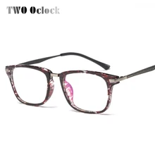 Два Oclock винтажные очки TR90 близорукость оптические оправы анти радиационные компьютерные очки прозрачные очки Oculos 1663
