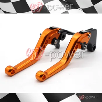 

Short Brake Clutch Lever For Kawasaki Z1000SX / NINJA 1000 / Tourer 2011-2014 Quality CNC aluminum Orange