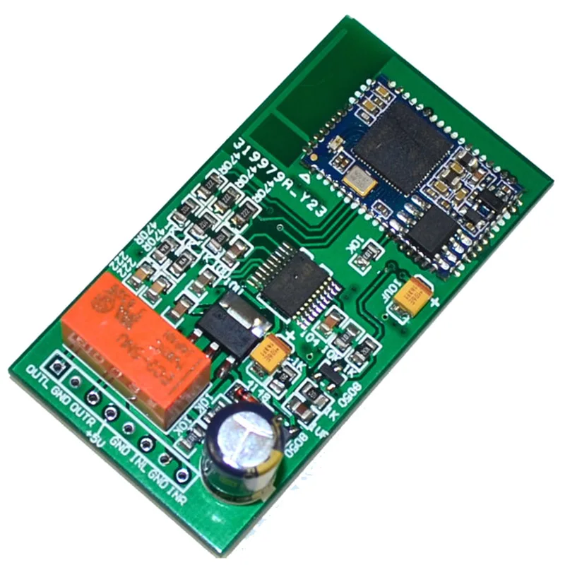 Lusya QCC3008 Bluetooth 5 0 Модуль приемника DAC APTX поддержка A2DP AVRCP HFP AAC I2S PCM5102 16M SPI FLASH