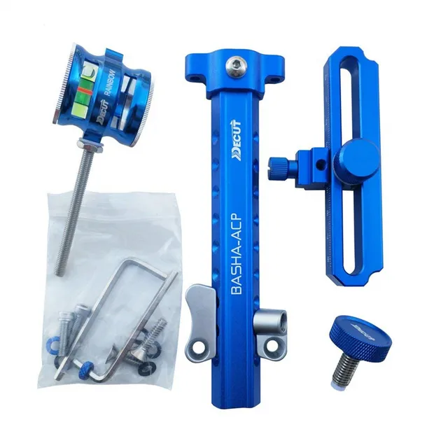 1 Set DECUT Bow Sight Bracket Aluminum Alloy 4X/6X/8X Lens Aid