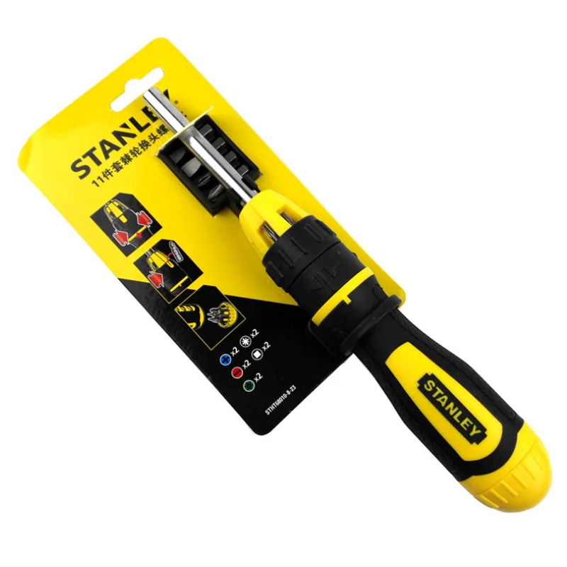 STHT68010-8-23 11pcs ratcheting screwdriver set pk