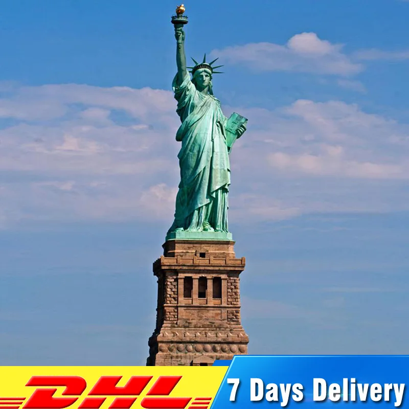 

2018 New MOC 21042 Architecture Series 1877 PCS Statue of Liberty Set Toys Model Building Blocks Bricks DIY Toy Gifts