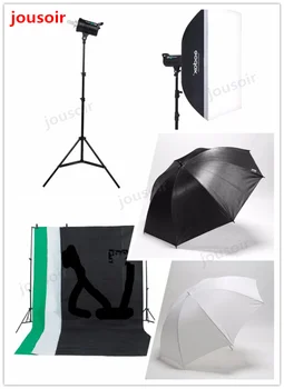 

Godox 900W Studio Flash Lighting Kit 3 X 300W Photography Strobe light & Softbox & Light Stand Portrait Kit CD50