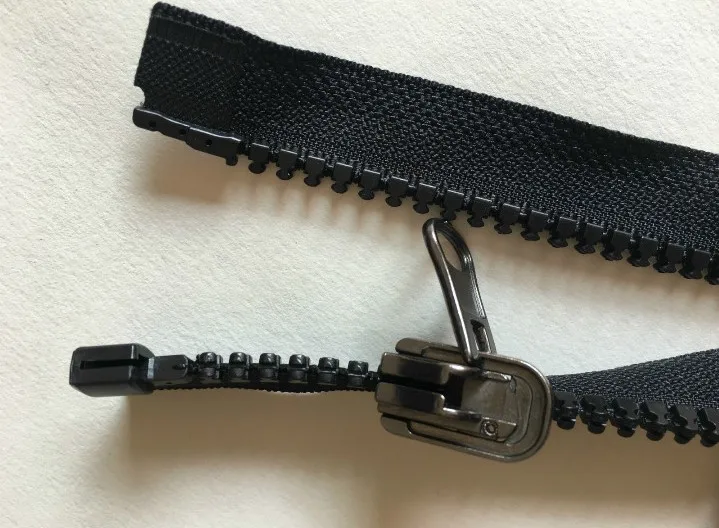 3 шт. двусторонняя Поворотная молния 80 250 см № 8|resin zipper|zipper open endplastic zipper |