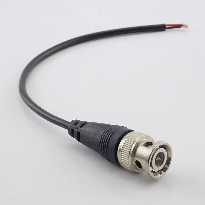 1 шт. BNC разъем для Женский адаптер DC мощность косичка кабель CCTV линии BNC соединительный провод для видеонаблюдения камера безопасности