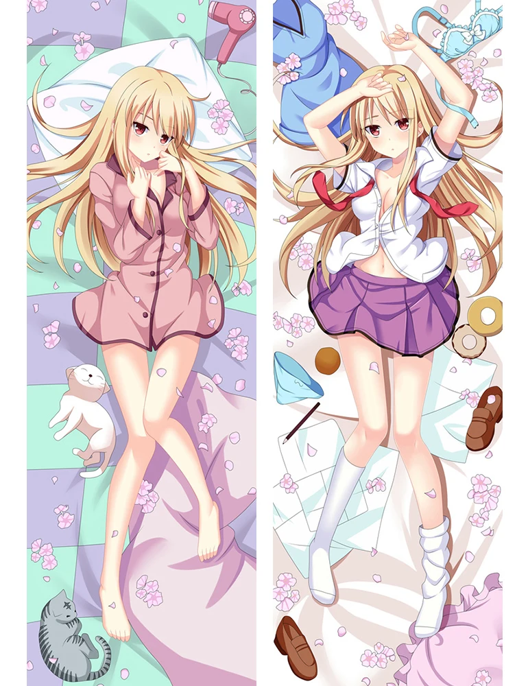 Японское аниме девочка Sakurasou персонажи сексуальная девушка Shiina Mashiro otaku Подушка