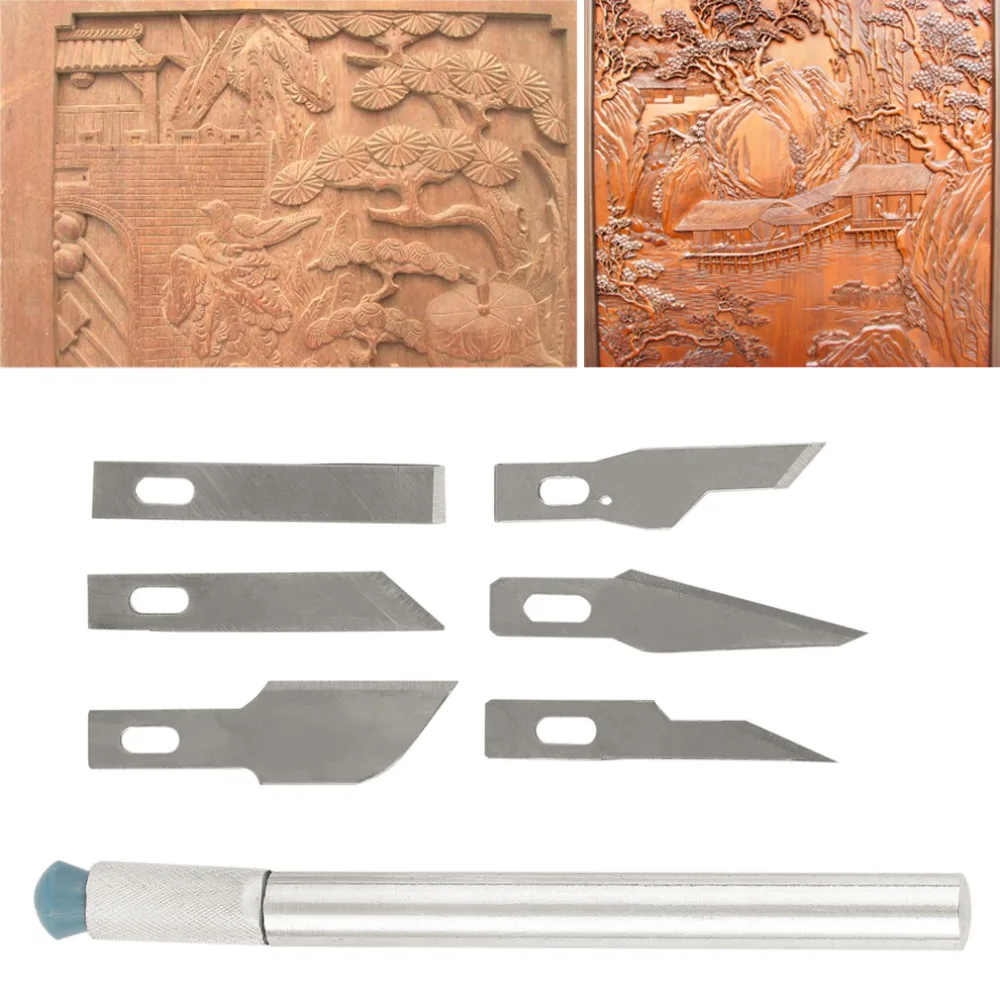 Multi function Scrapbooking Model Hobby Crafts Carving Knife Blade Tool Set New Hot