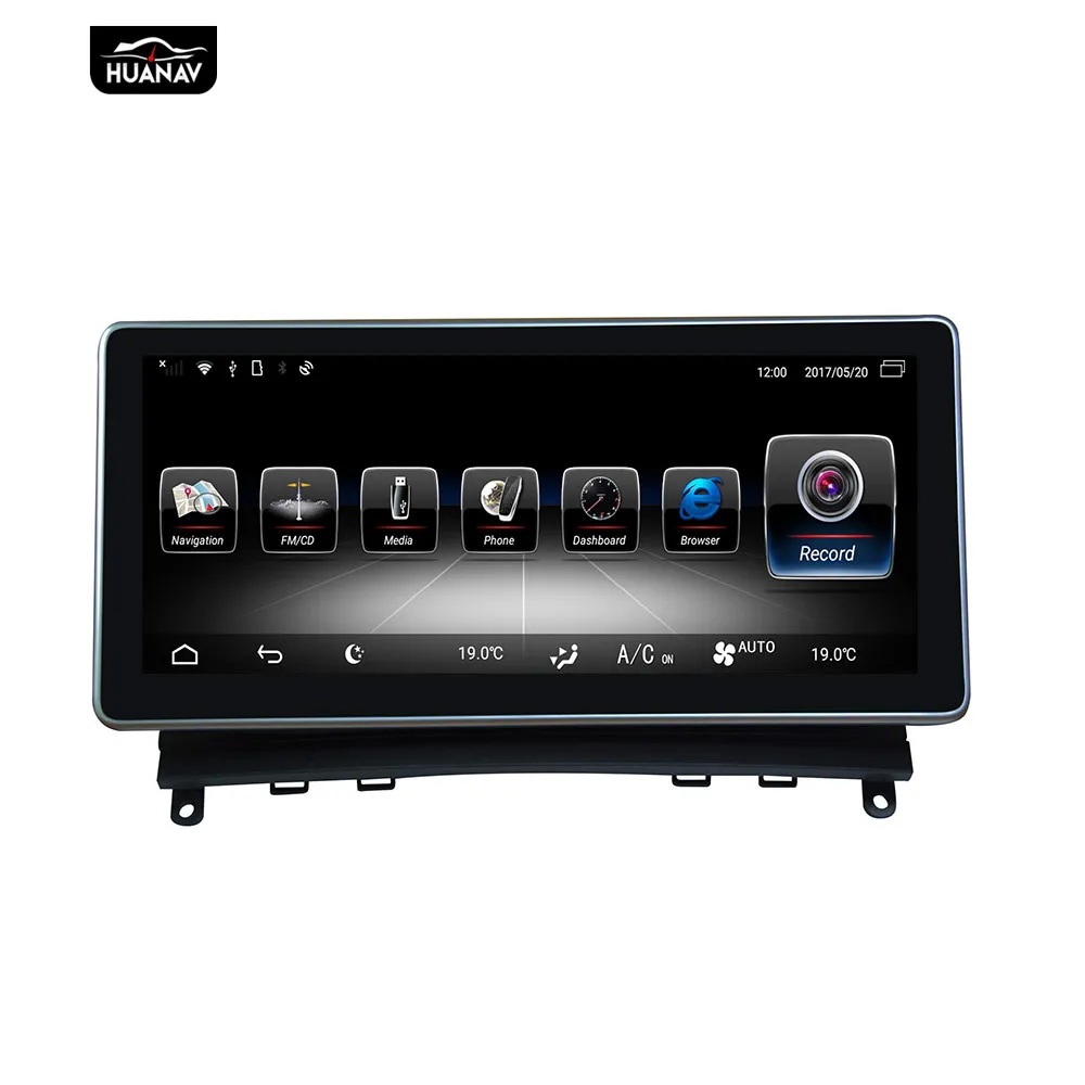 Android 9 10,25 ''автомобильный dvd-плеер gps навигация для Mecerdes Benz C-W204 2007-2011 Авто Радио стерео плеер мультимедиа головное устройство
