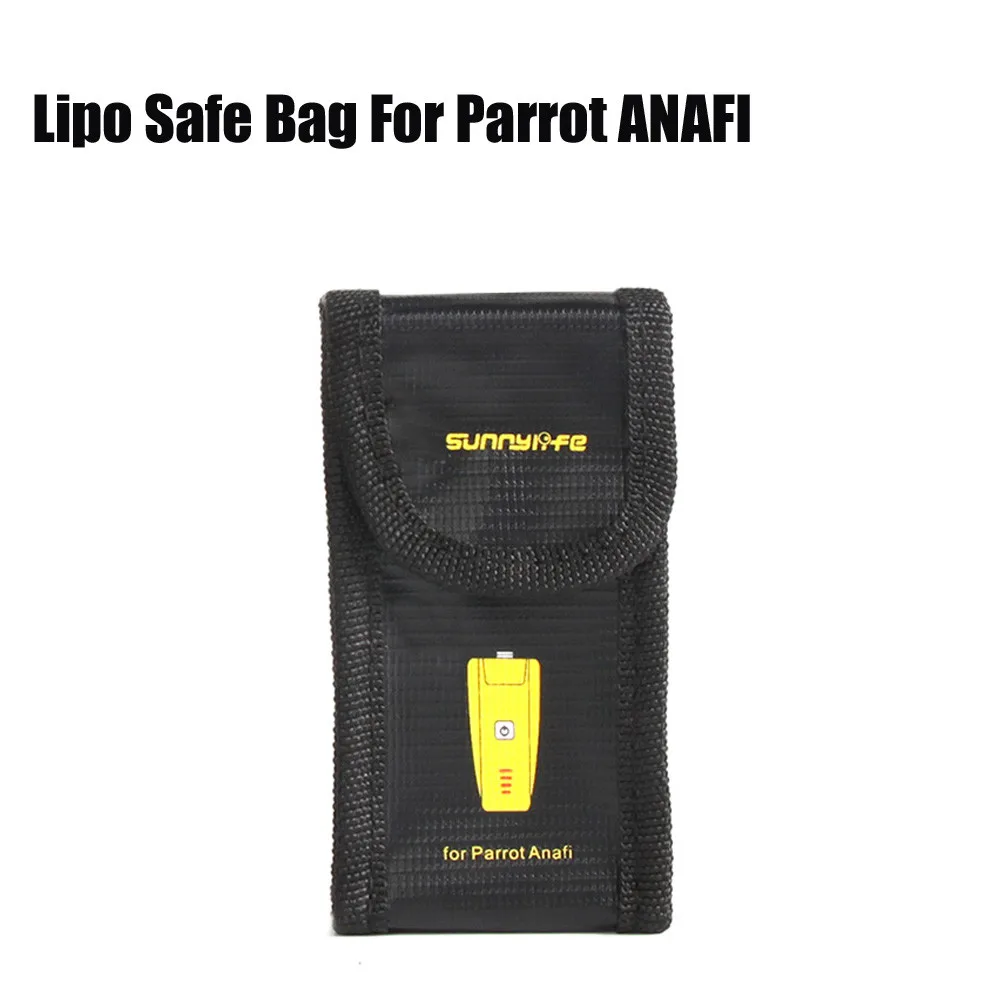 

MuqGew parts Explosion-proof Storage Bag LiPo Bag Battery Safety Case for Parrot Anafi Drone component supplier