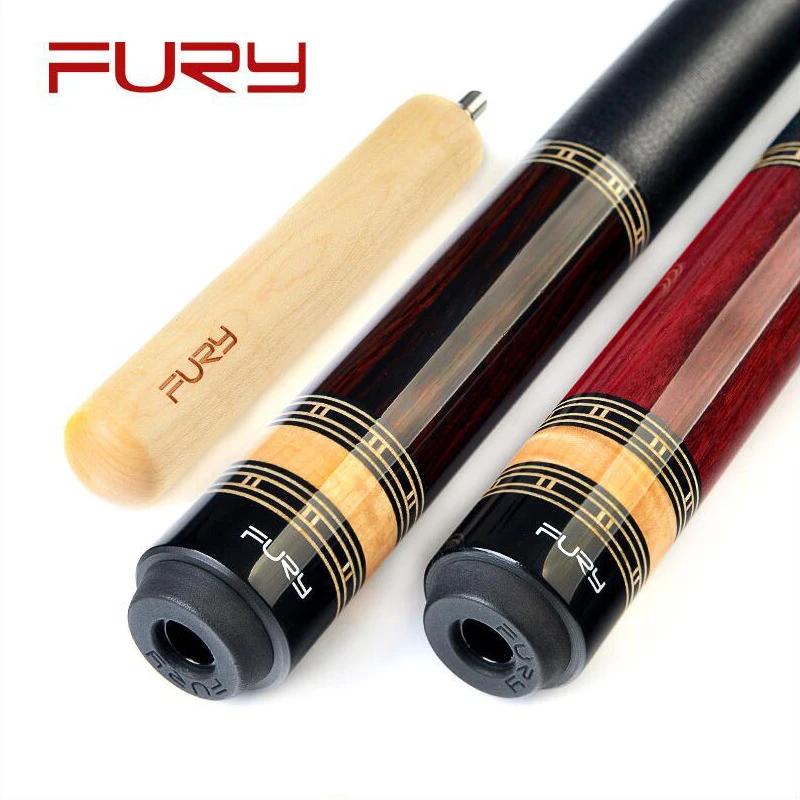 

Original FURY CJ Pool Cue Stick Kit with Case with Extension Maple Pool Cue Billiard Cue Kit 13mm Tip 147cm Length 8 Teeth Joint