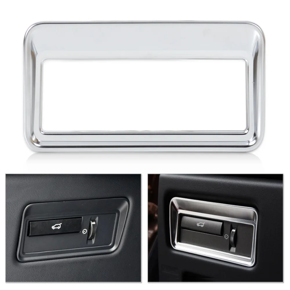 Black Car Door Handle Cover Trim For Land Rover Range Rover L405 Vogue 2013-2019