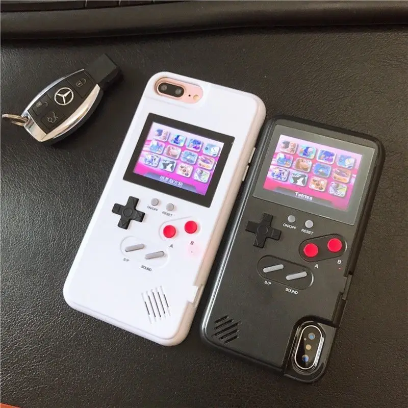 Цветной дисплей 36 Классический игровой чехол для телефона для iPhone 11 Pro X XS Max XR 6S 6 7 8 Plus консоль игры мальчик Мягкий ТПУ силиконовый чехол