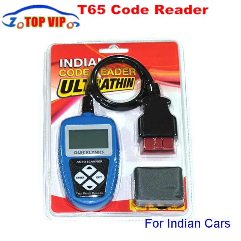 l Auto Scanner for Indian cars T65 OBDII OBD2 EOBD auto code reader T-a-ta/M-a-rut Free Shipping | Автомобили и мотоциклы