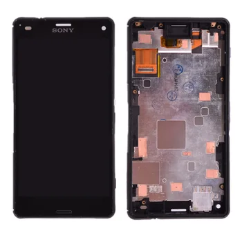 

Original 4.6'' For Sony Xperia Z3 compact Z3 mini D5803 D5833 LCD Display with Touch Screen Digitizer Assembly with frame