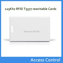 50 шт./лот RFID 125 кГц карта EM4305 и T5577 перезапись Близость rfid считыватель контроль доступа Толстые карты