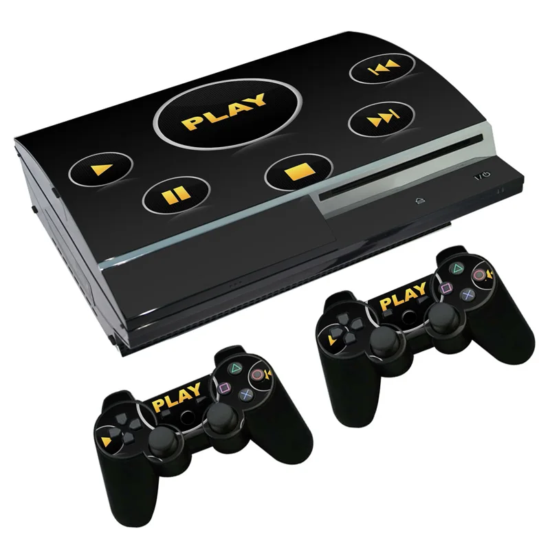 Decalcomania Adesiva Per Ps3 Fat Playstation 3 Console E Controller Per Ps3 Fat Skin Sticker Vinile-Design Personalizzato