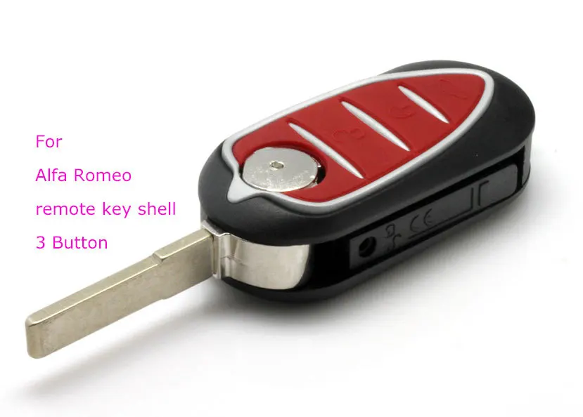 

Wholesale Car covers for Alf-a Romeo 3 buttons remote key shell 5pcs,Free Shipping