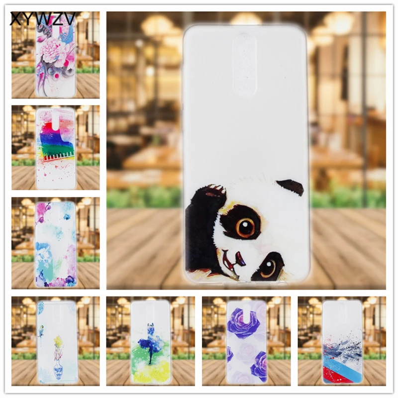 

sFor Huawei Nova 2i Case Cover Soft Silicone Pattern Phone Case For Huawei Nova 2i Back Cover For Maimang 6 Case Coque Fundas <