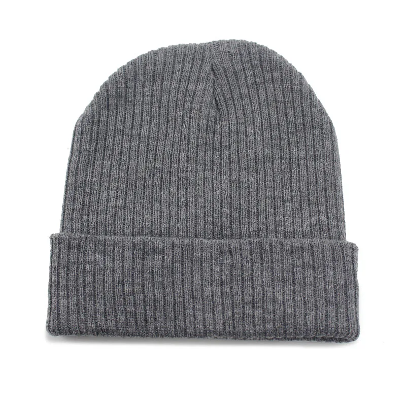 Новая модная зимняя шапка для женщин и мужчин, зеленая шапка Skullies Beanie, теплые шапки унисекс, вязаная шапка для мужчин, бини, простая теплая мягкая шапка