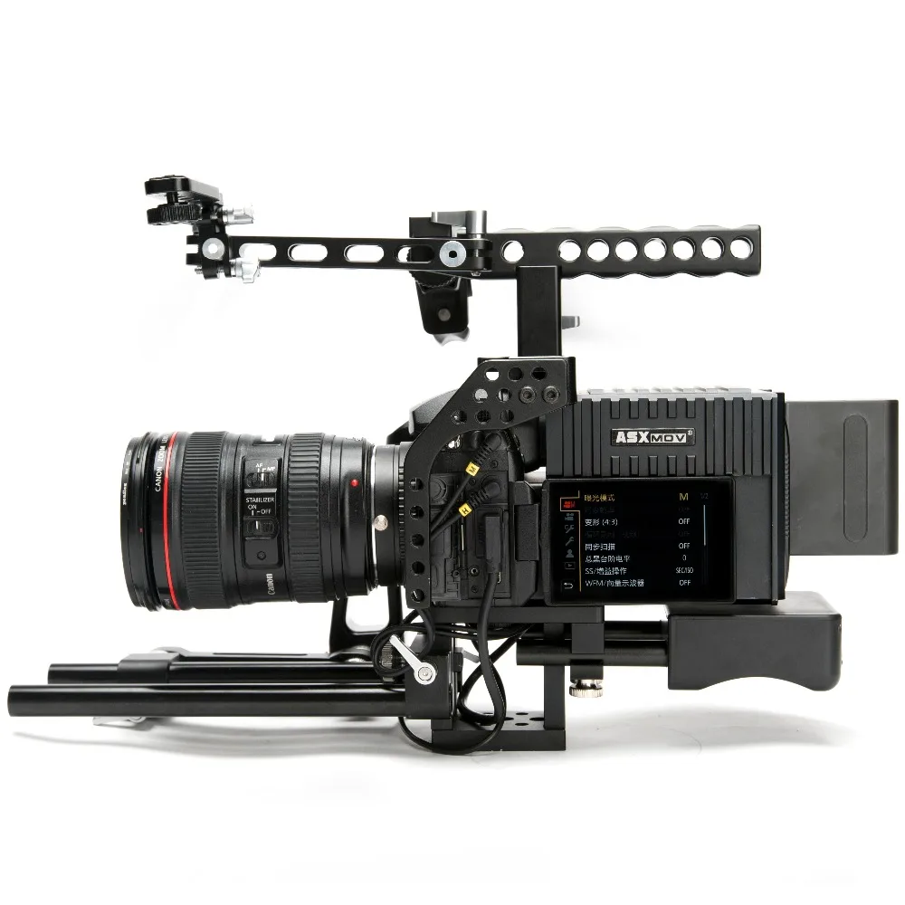 ASXMOV установка на плечо скорпиона для dslr камеры видеокамеры panasonic gh5 gh4 a7sii