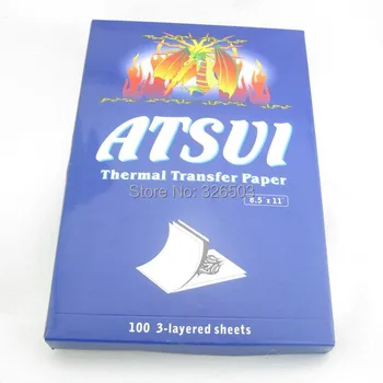 

100 Sheets Pro Tattoo Stencil Transfer Thermal Copier Paper Supplies ATP