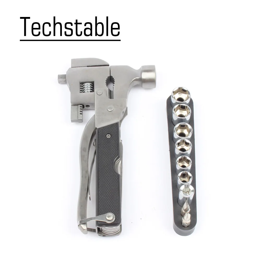 17 in 1 Emergency Safety Hammer Auto Car Stainless steel hammer with