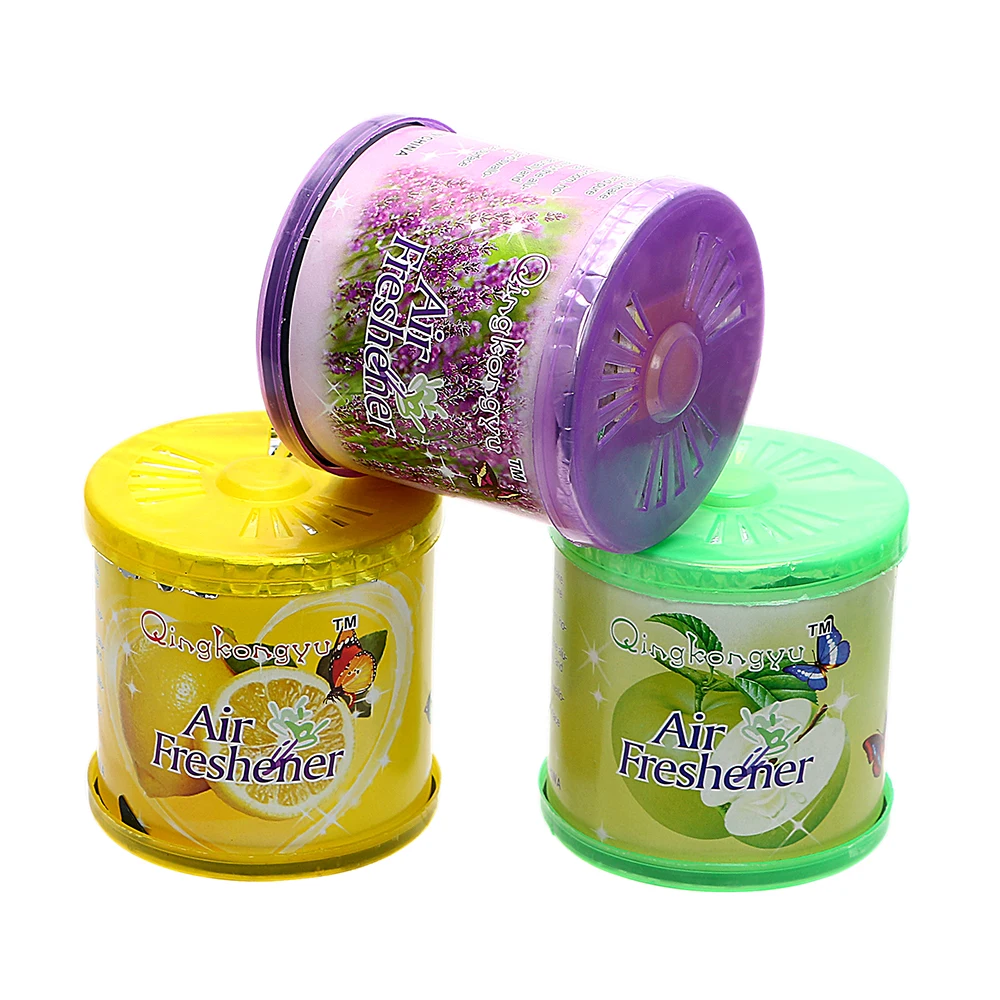 70G Car Air Freshener Solid Perfume Fragrance Diffuser Fruit Flower