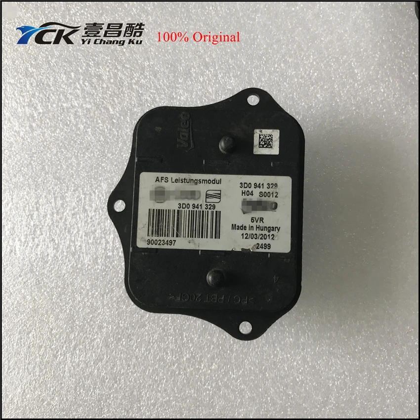 

1PC YCK Original AFS Leistungsmodul Adaptive Front lighting System 3D0941329 90023497 (Genuine and Used)