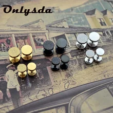 Onlysda, модные серьги из нержавеющей стали черного и серебряного цвета для женщин и мужчин, скраб, штанга гантели, панк, готика, серьги-гвоздики для мужчин ES058