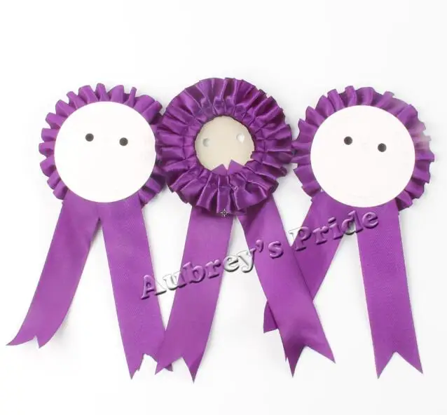 Purple 2-1/" окружности головы 56-58mm 50 наборов Бумага спиной Розетка без прищепки значок материалы для блях для профессиональный производитель значков - Цвет: Purple