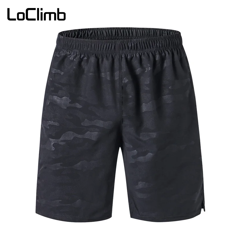 

LoClimb Reflective Men's Sports Shorts Man Summer Stretch Camouflage Shorts Men Fitness/Running/Trekking/Hiking Shorts Men AM329