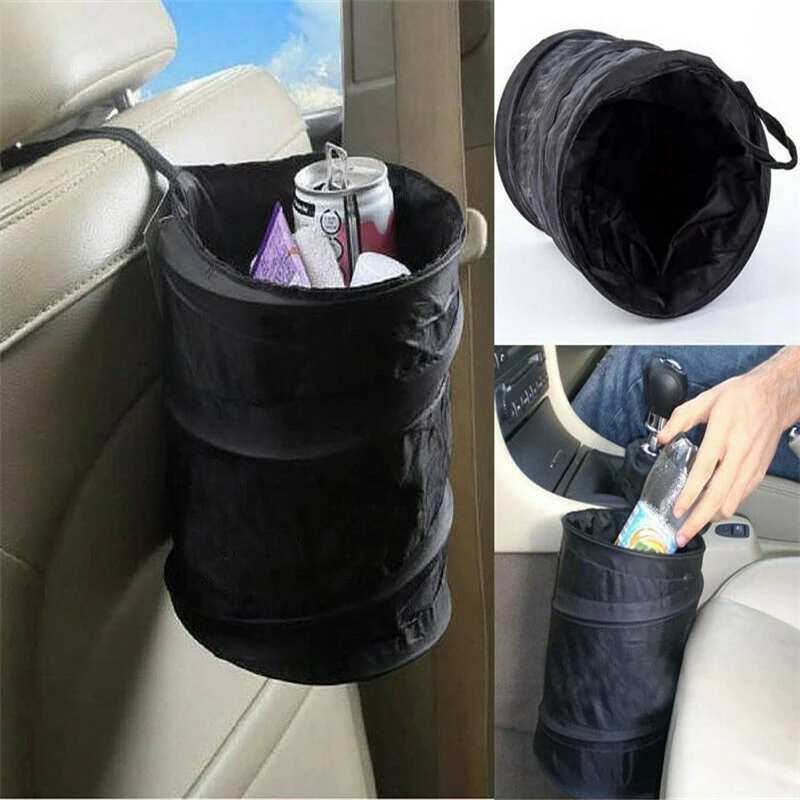 Sac poubelle étanche pliable pour voiture, litière pour intérieur