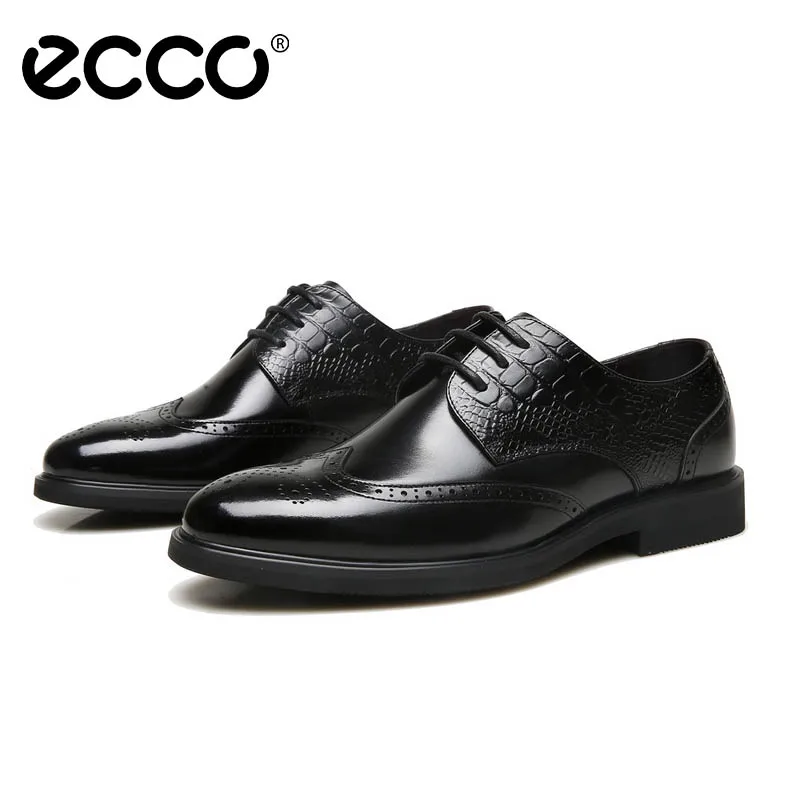 

ECCO Men's Dress Shoes British Cushioning Workplace Business Formal occasions British Leather shoes Zapatillas hombre 623534