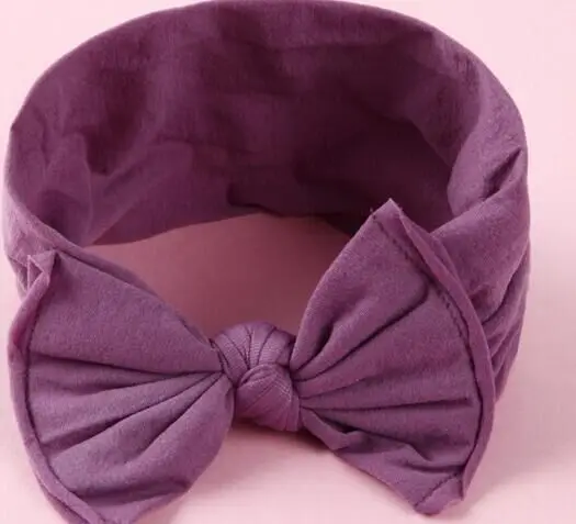 de Nylon, Knot Bow, Head Wraps, Girls