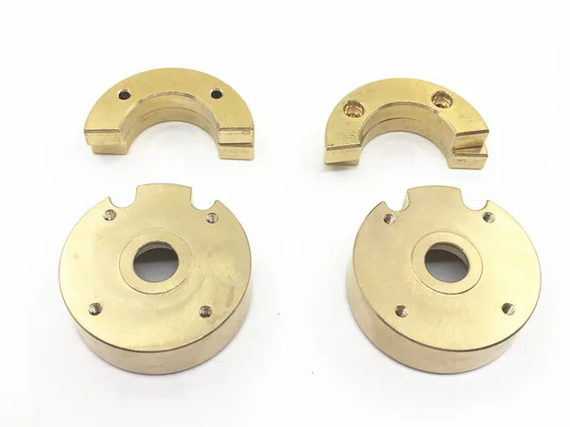 Special Offers 2017 High-quality MetalCopper Counterweights for 1/10 SCALE TRAXXAS TRX-4 RC Crawler Car Alloy Wheel Hub