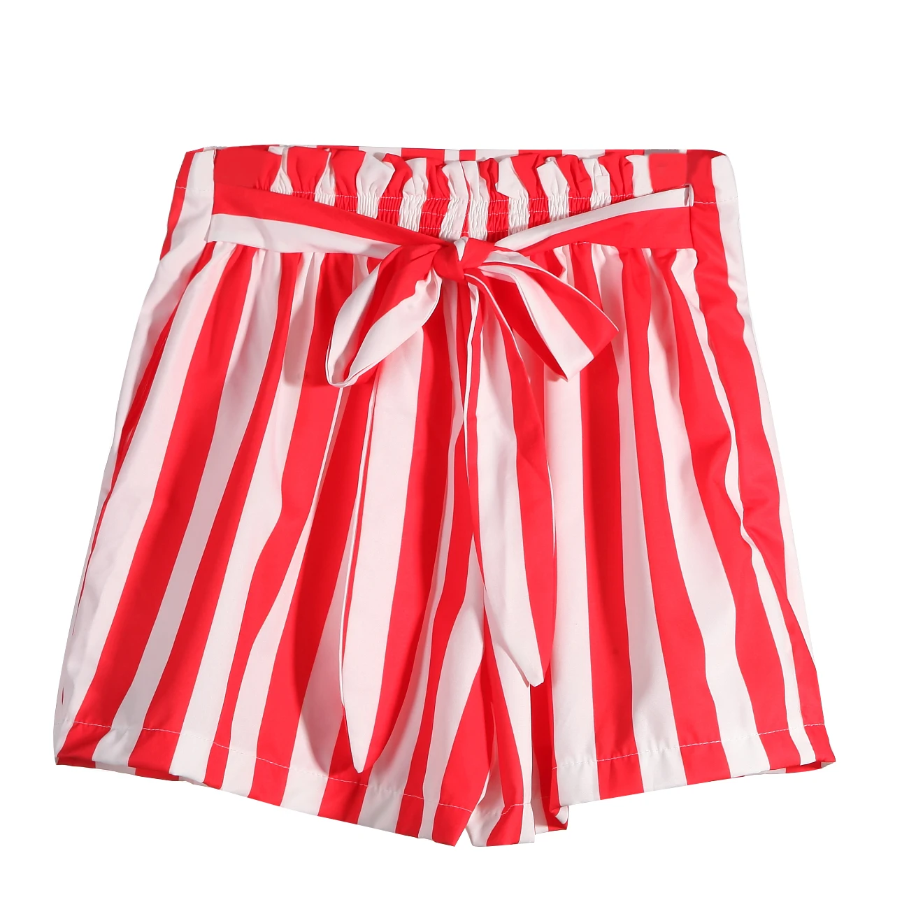 2018 New Arrival Shorts Women Sexy High Waist Striped Hot
