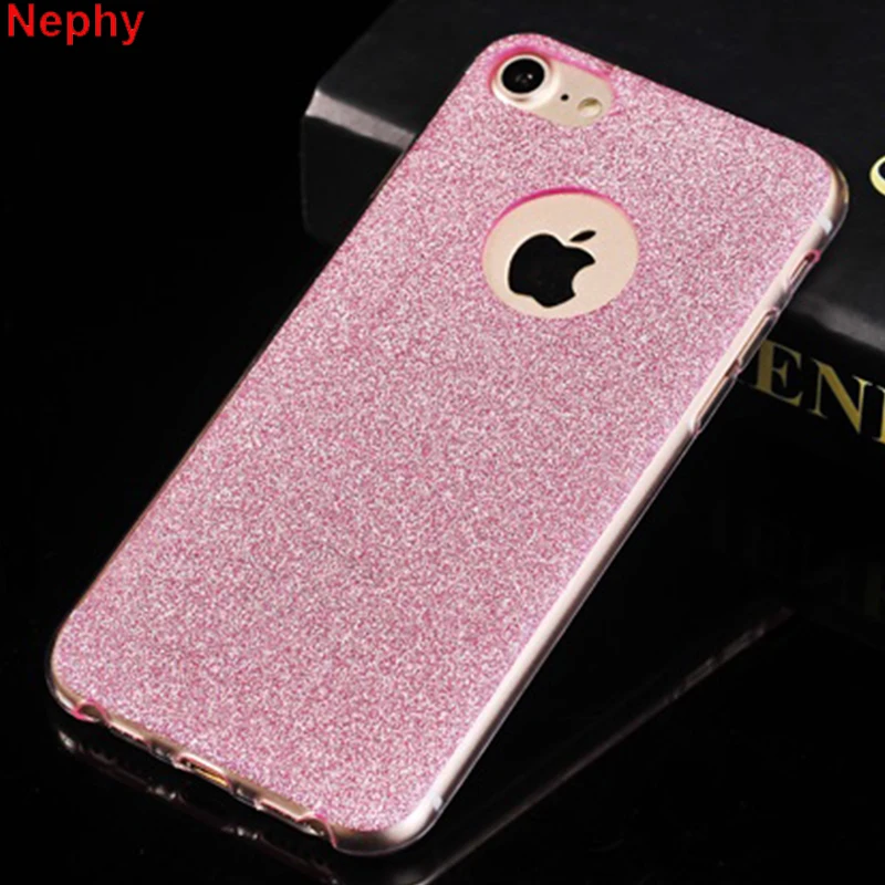 

Frosted shell Shine Cell Phone Case for iPhone 6 6S 7 8 X 10 XR XS Max Plus 5S 5 s 5SE 6Plus 6SPlus 7Plus 8Plus Soft TPU Cover