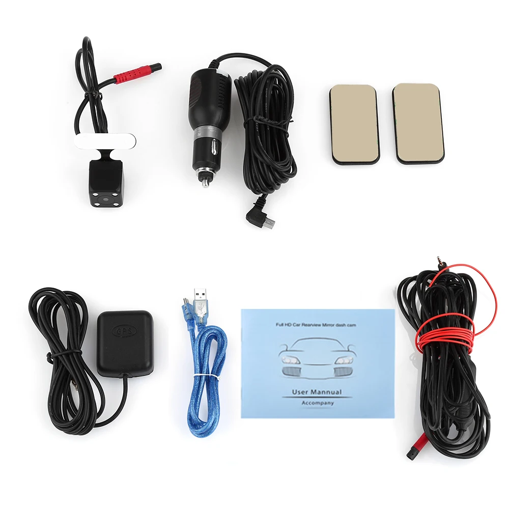 ZEEPIN 683 4G зеркало заднего вида Android WiFi GPS ADAS Bluetooth Hands free автомобильный