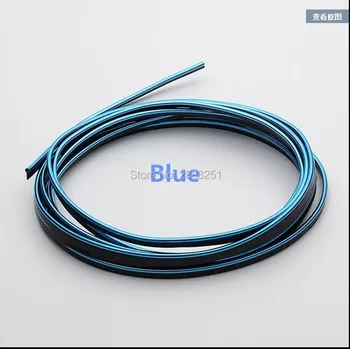 

Update 3 Car styling sticker Insert type Air Outlet Decoration Strip for SsangYong rodius keys actyon sport emblem accessories