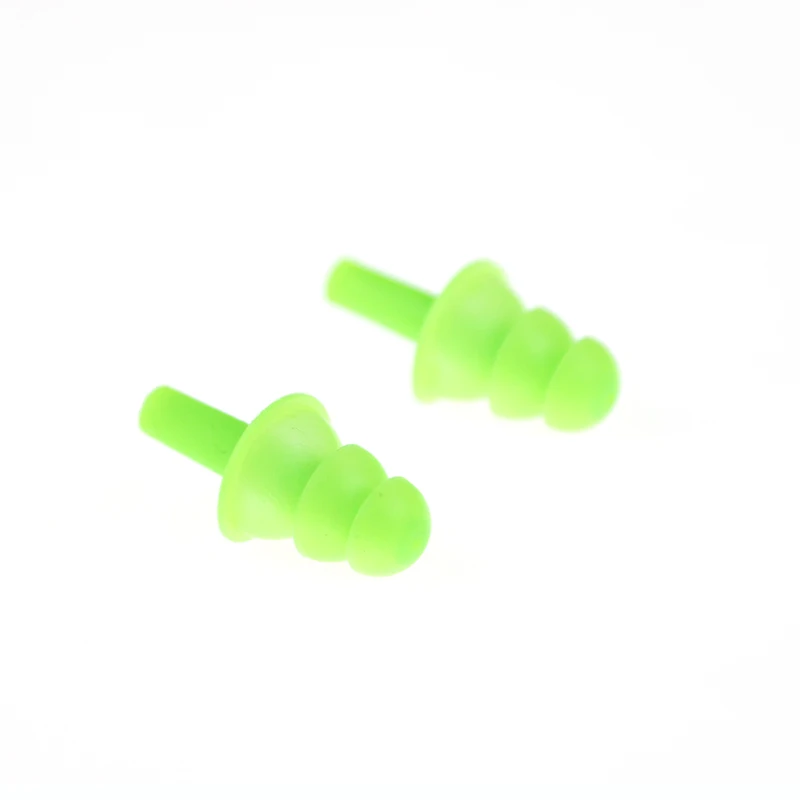 JAZERO Silicone Soft Ear Plugs Nose Clip Swimming Colorful Earplugs For Swimming Water Sports Swimming Accessories Comfortable