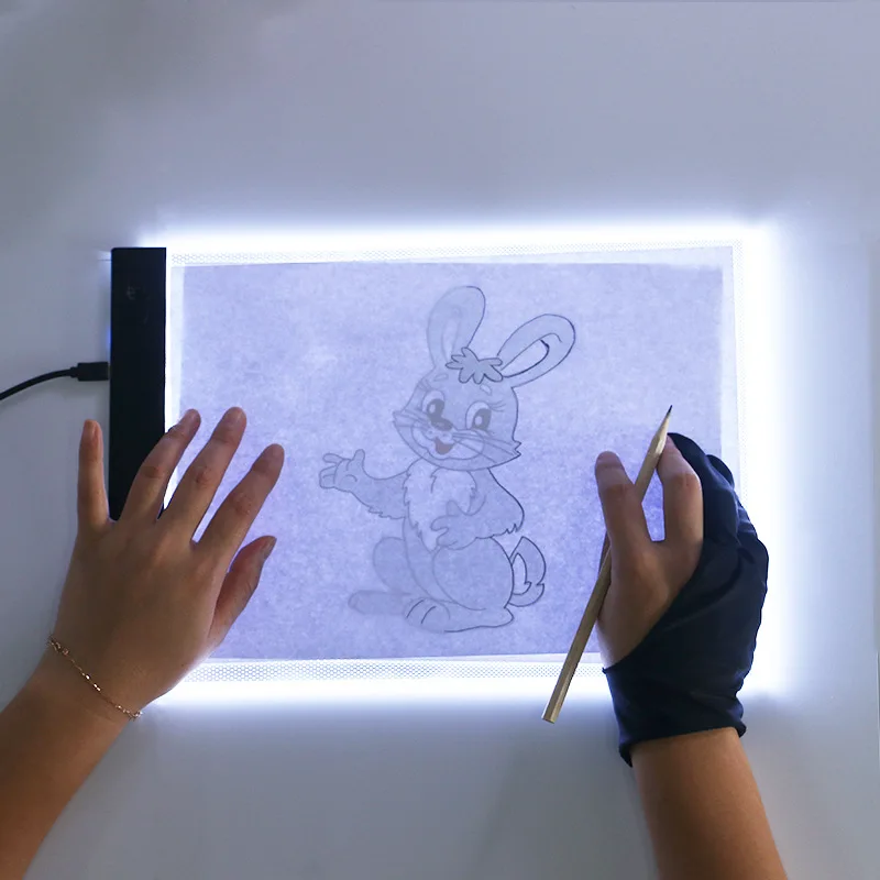A4 светодиодный световой короб Tracer цифровой планшет для рисования USB светодиодный калькирование, копирование доска живопись блокнот пишущий станок дропшиппинг