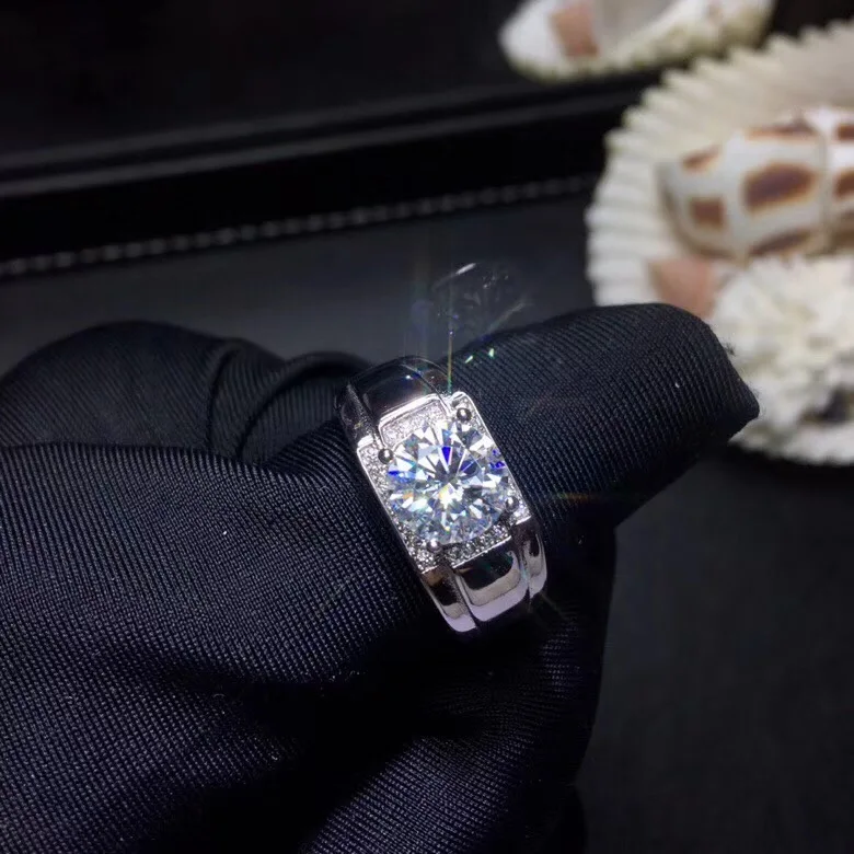 Moissanite 2ct твердость 9 3 алмазные заменители могут быть протестированы