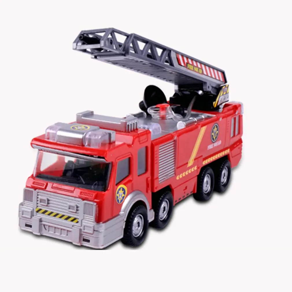 Детская Eelectric игрушка автомобиль моделирование воды спрей музыка игрушка «пожарная машина»