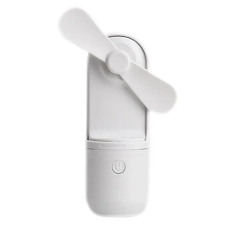 

Mini Fan Capsule Handheld Mini Fan Usb Charging Folding Fan Air Cooling Ultra-Quiet Portable Cooling Machine For Outdoor(White