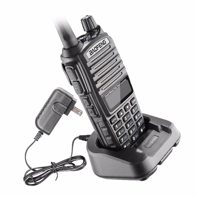 Оригинальный Tri power 8 Вт/4 Вт/1 Вт 128CHS VHF UHF 136-174/400-520 МГц BAOFENG UV-82plus двойной PTT двухстороннее радио