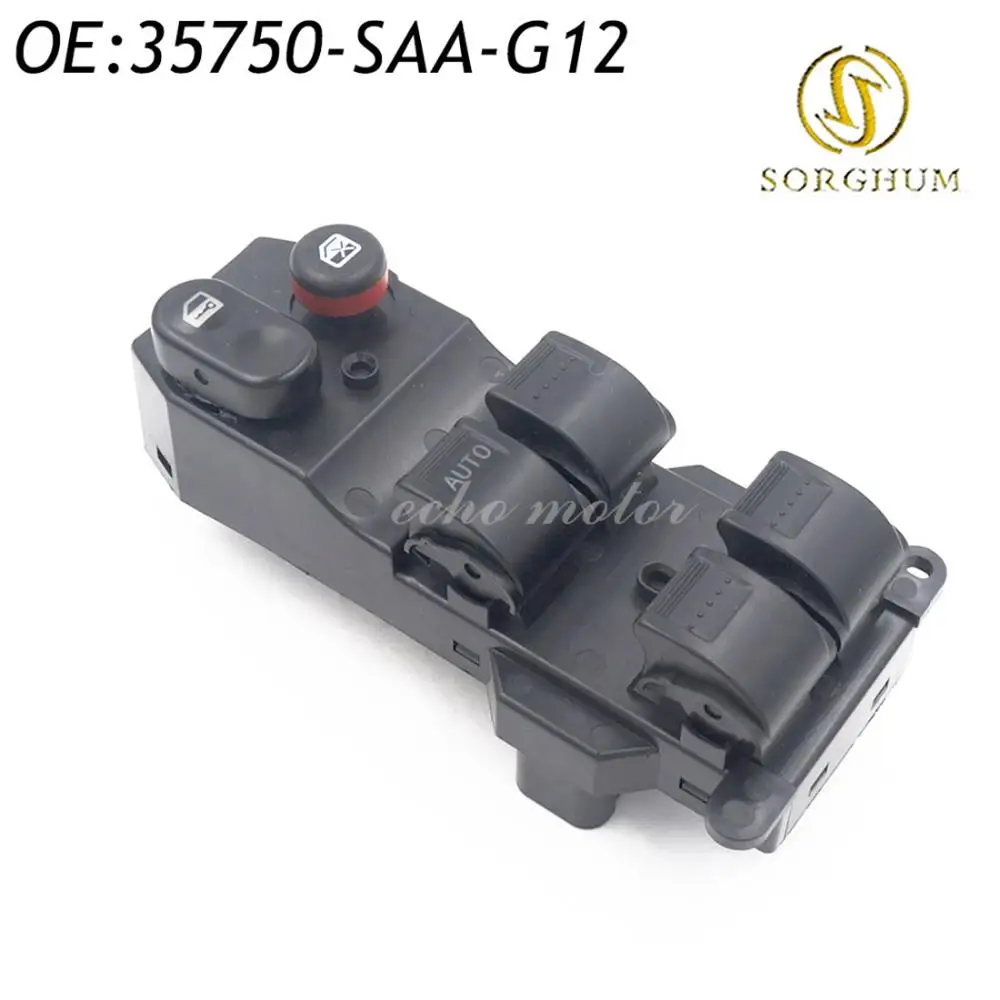 Новый электрический выключатель стеклоподъемника 35750 SAA G12 Master для Honda Fit 2003 2008