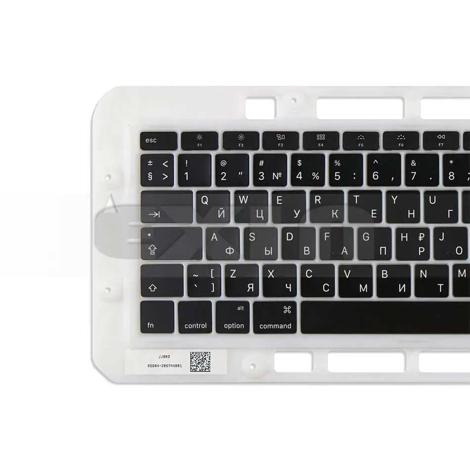 Подлинная для Macbook Air retina 1" 13,3" A1932 русская Россия RU клавишная крышка для клавиатуры Замена MRE82 EMC 3184 Late