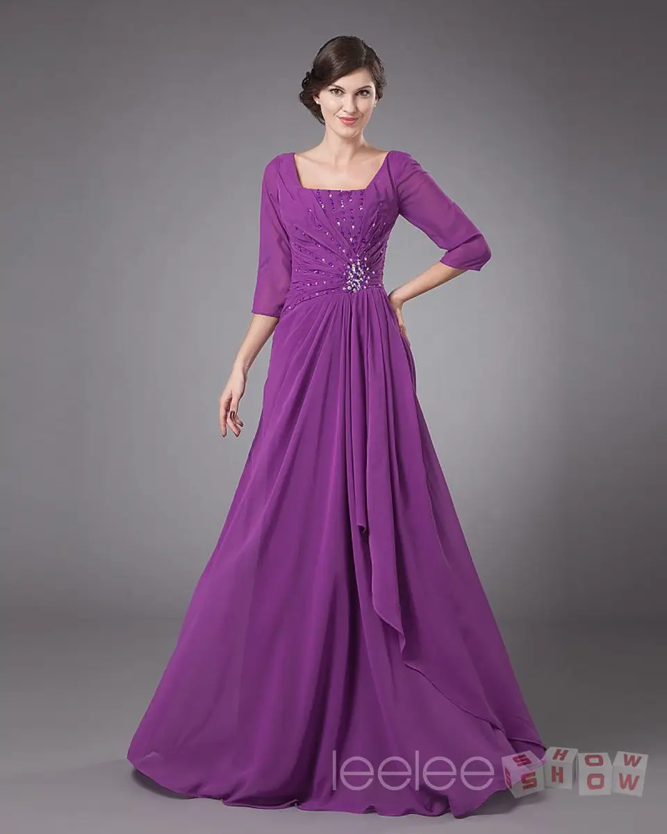 Floor Length Chiffon Plus Size Wedding Dresses Fashion Dresses