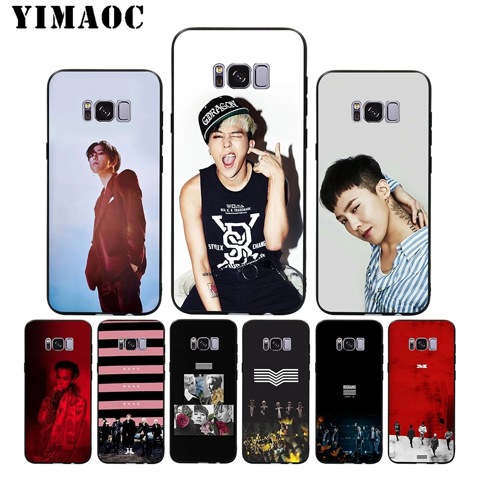 YIMAOC A12 Bigbang GD G Dragon Soft Silicone Case for Samsung Galaxy S9 S8 A6 Plus 2018 S7 S6 Edge A5 A3 2017 2016 Note 8 9 |