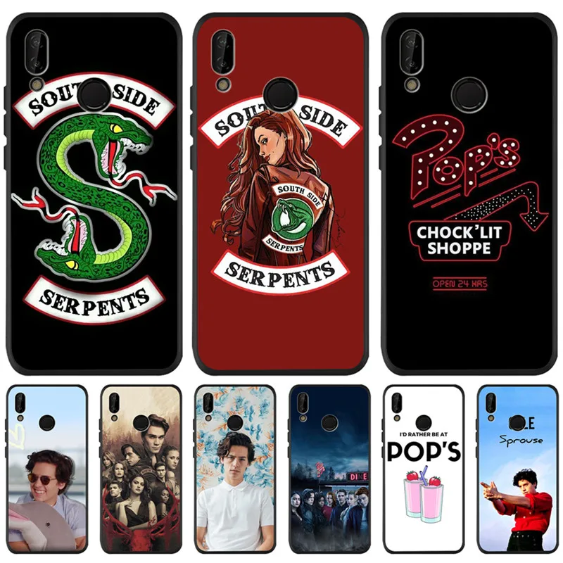 

American TV Riverdale For Huawei P8 P10 P20 P30 Mate 10 20 Honor 8 8X 8C 9 10 Lite Plus Pro Case Cover Coque Etui Funda luxury